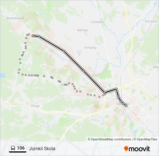 106  Line Map