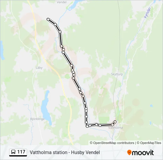 117  Line Map