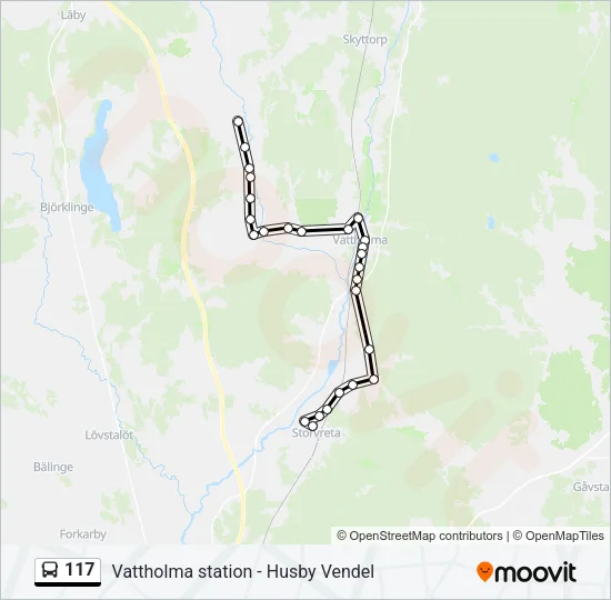 117  Line Map