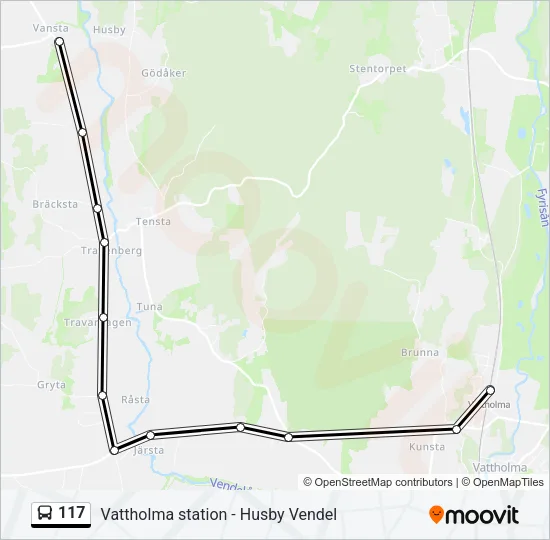 117  Line Map