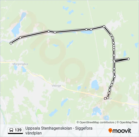 139  Line Map
