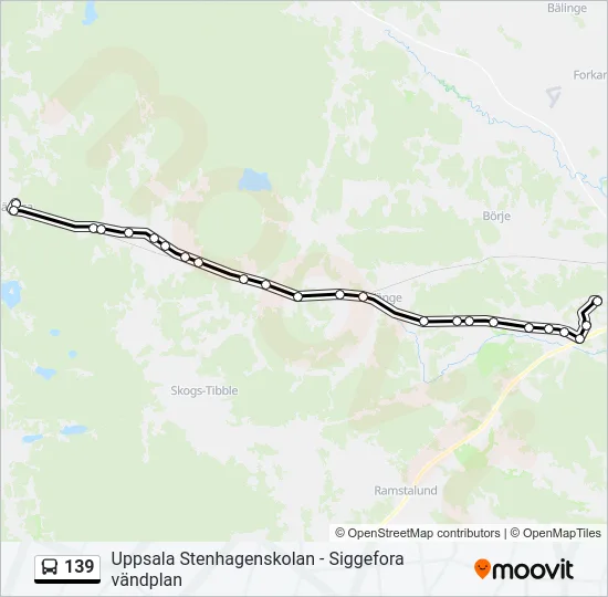 139  Line Map