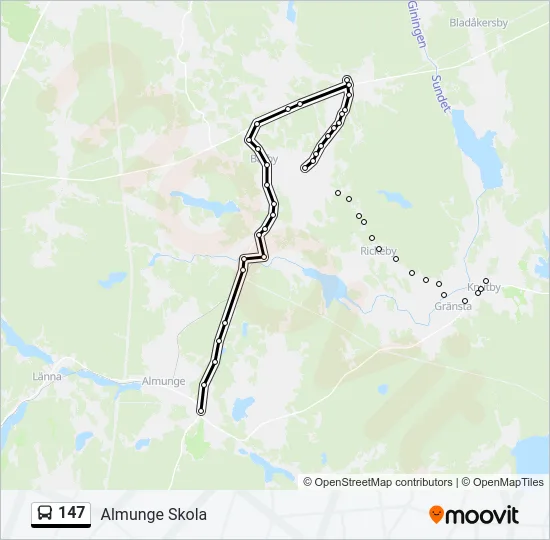 147  Line Map