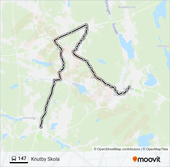 147  Line Map