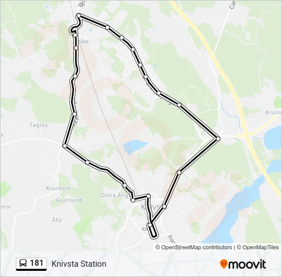 181  Line Map