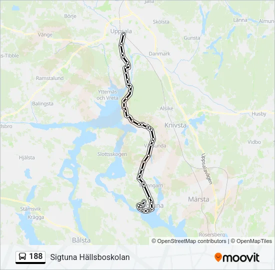 188  Line Map