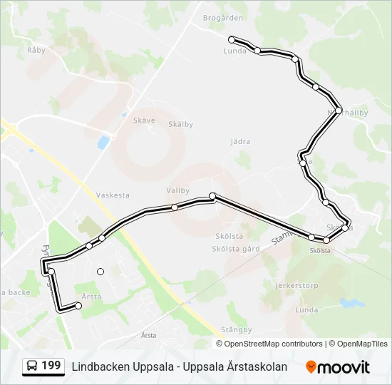 199  Line Map