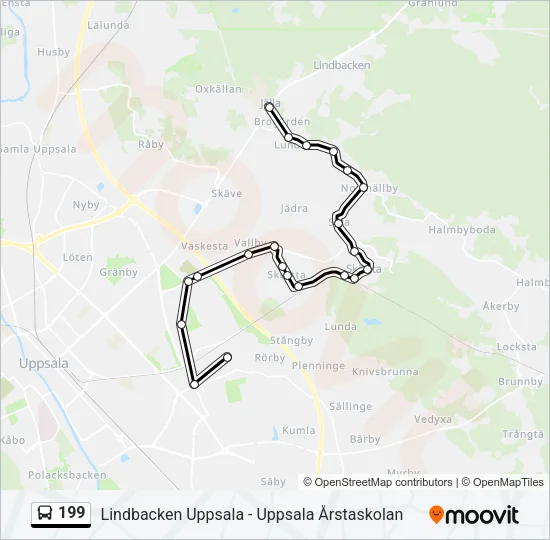 199  Line Map