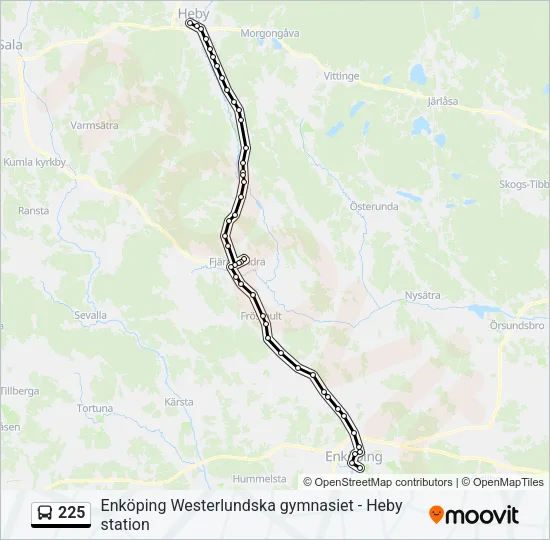 225  Line Map