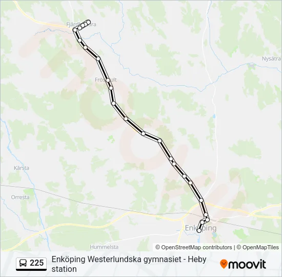 225  Line Map