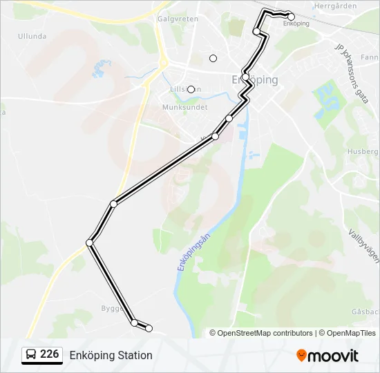 226  Line Map