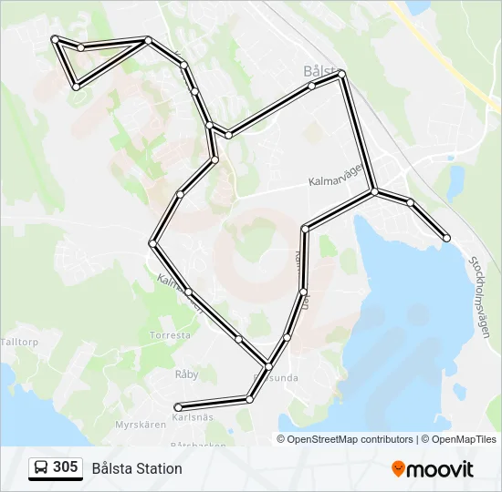 305  Line Map