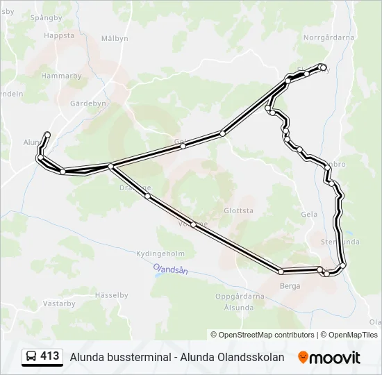 413  Line Map