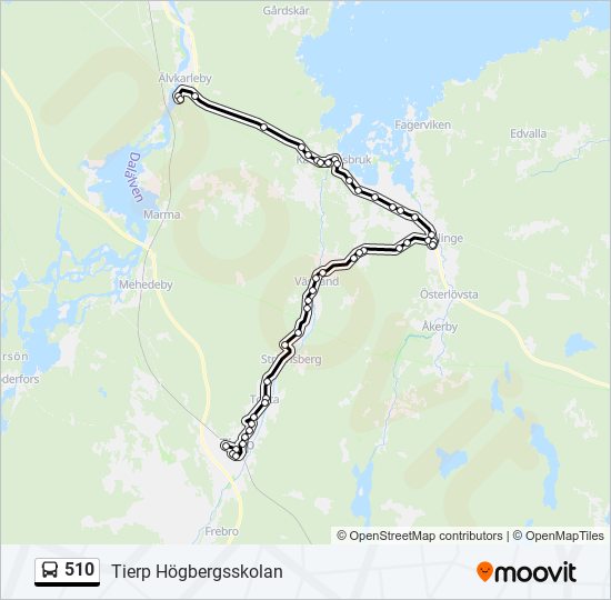 510  Line Map