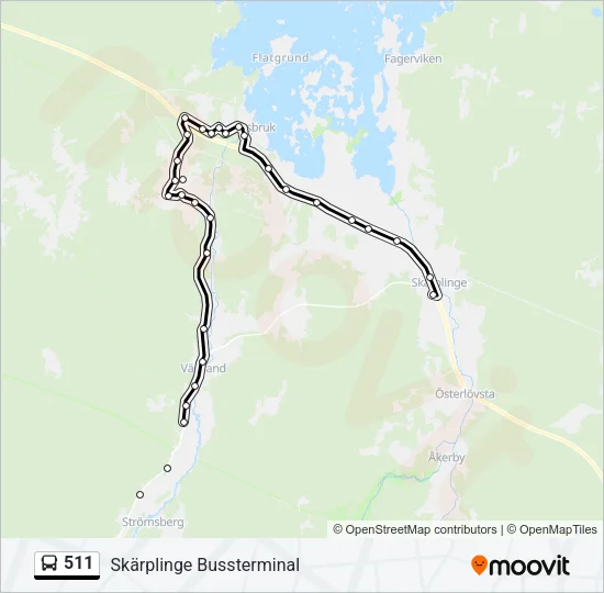 511  Line Map