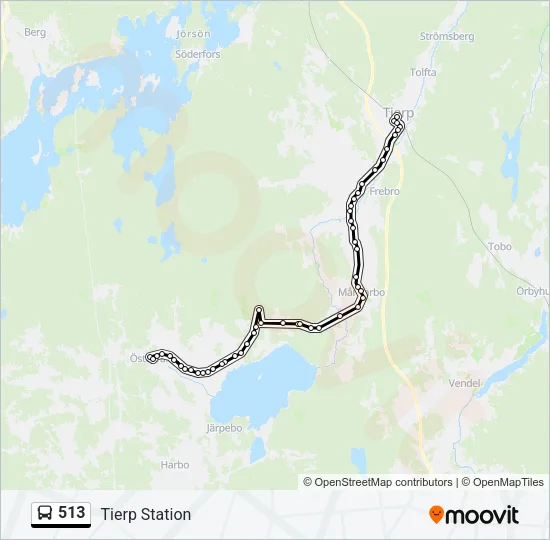 513  Line Map