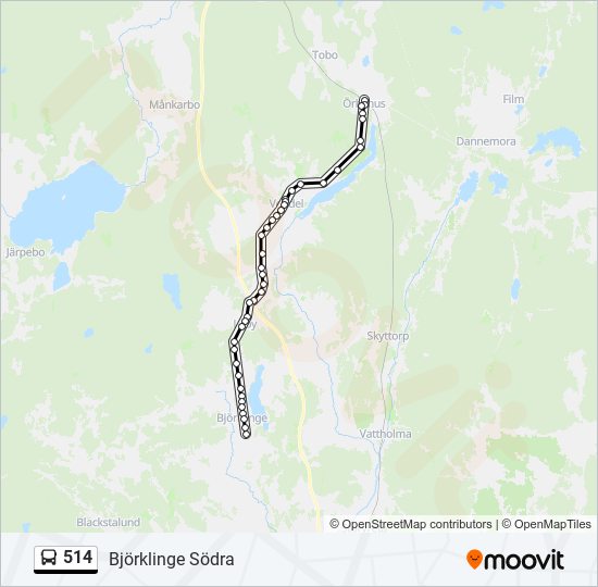 514  Line Map