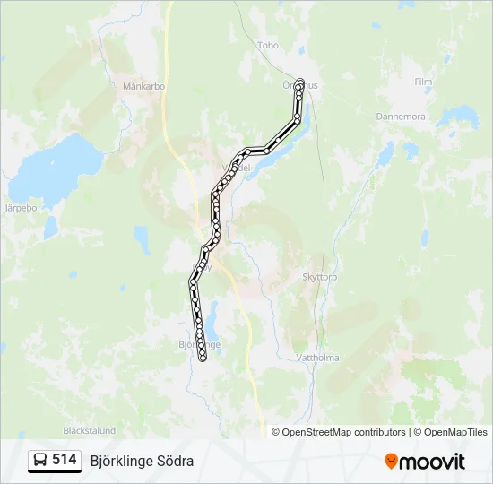 514  Line Map