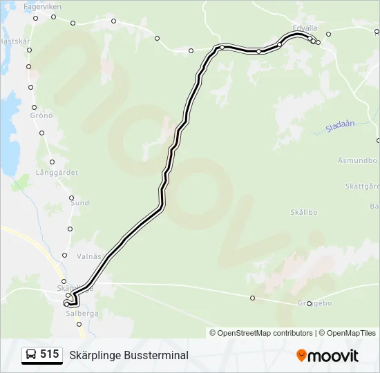 515  Line Map