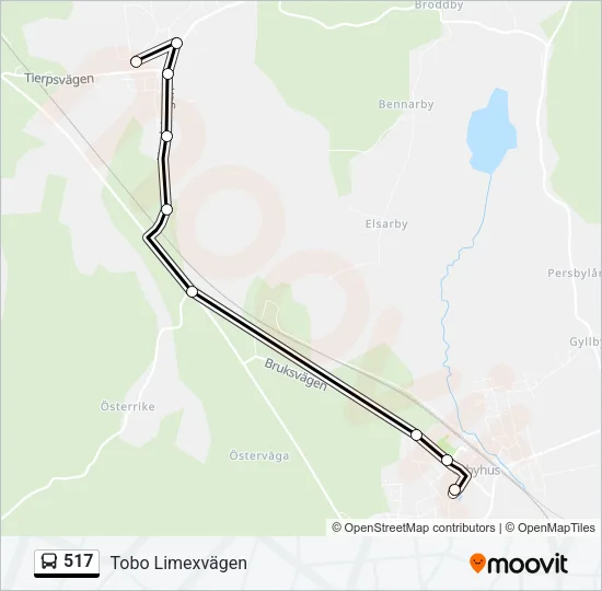 517  Line Map