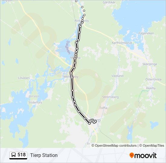 518  Line Map