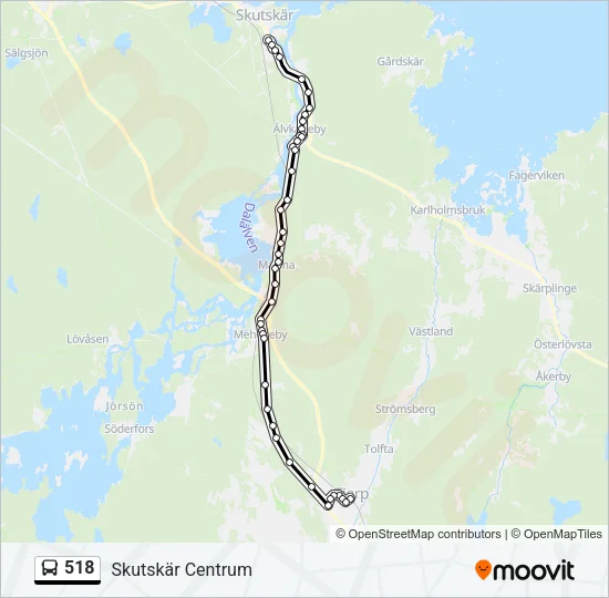 518  Line Map