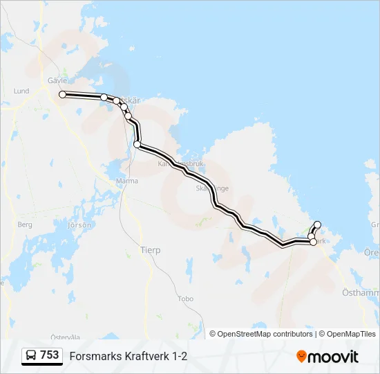 753  Line Map