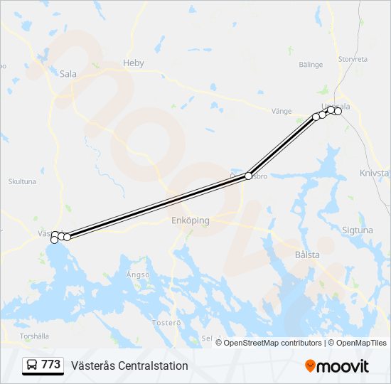 773  Line Map