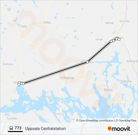 773  Line Map