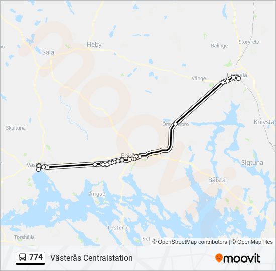 774  Line Map