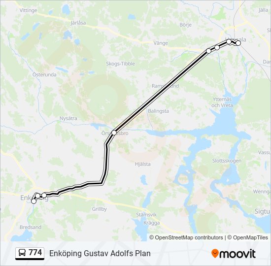 774  Line Map