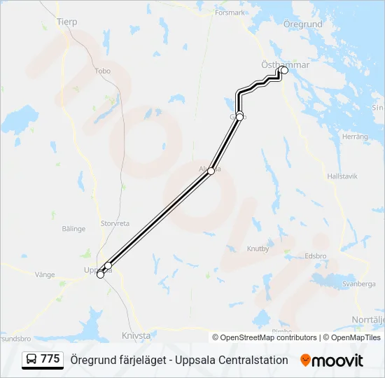 775  Line Map