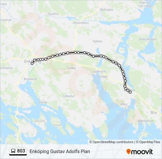803  Line Map