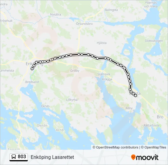 803  Line Map