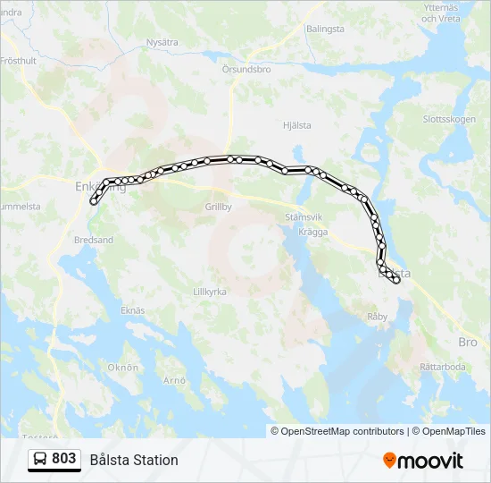 803  Line Map
