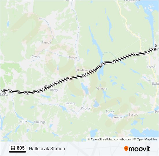 805  Line Map