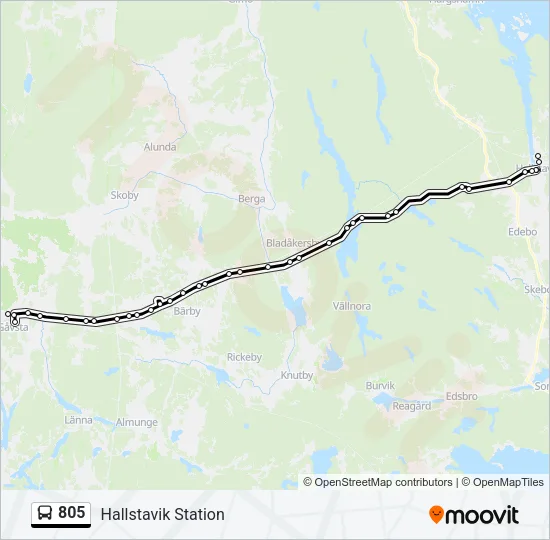 805  Line Map