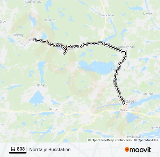808  Line Map