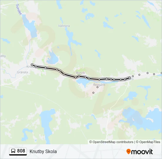 808  Line Map