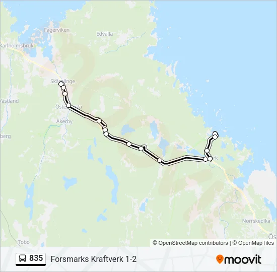 835  Line Map