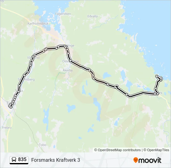 835  Line Map