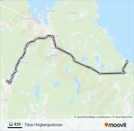 835  Line Map