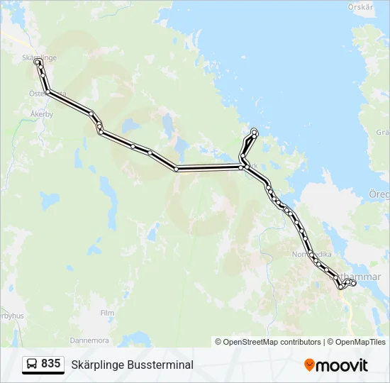 835  Line Map