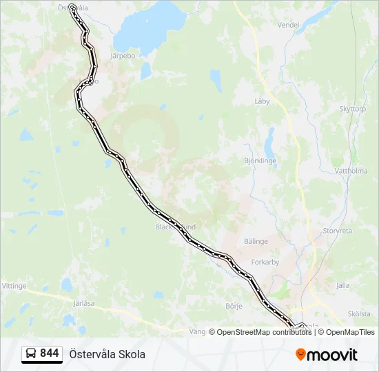 844  Line Map
