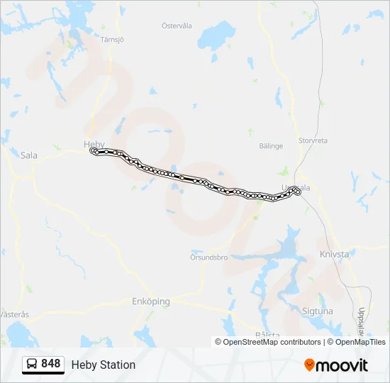 848  Line Map