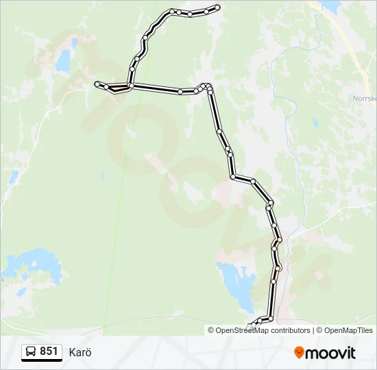 851  Line Map
