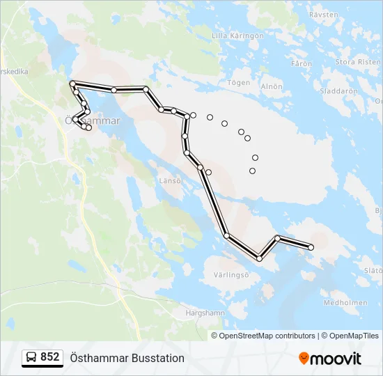 852  Line Map