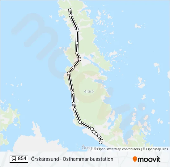 854  Line Map