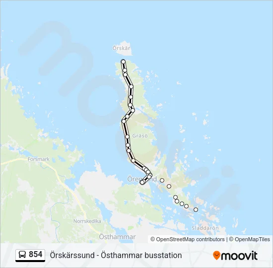 854  Line Map
