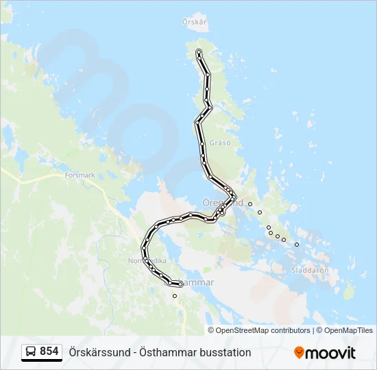854  Line Map
